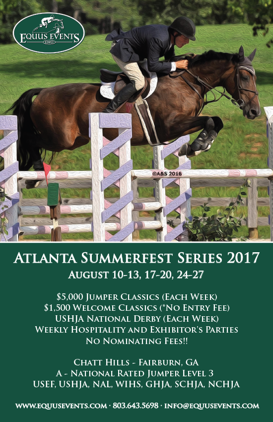 Atlanta Summerfest Series 2017 Prize List